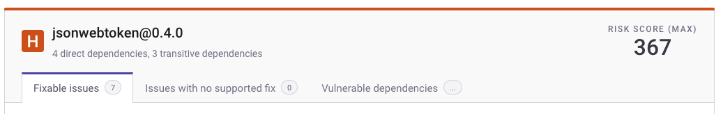 jsonwebtoken 이슈 카드 헤더