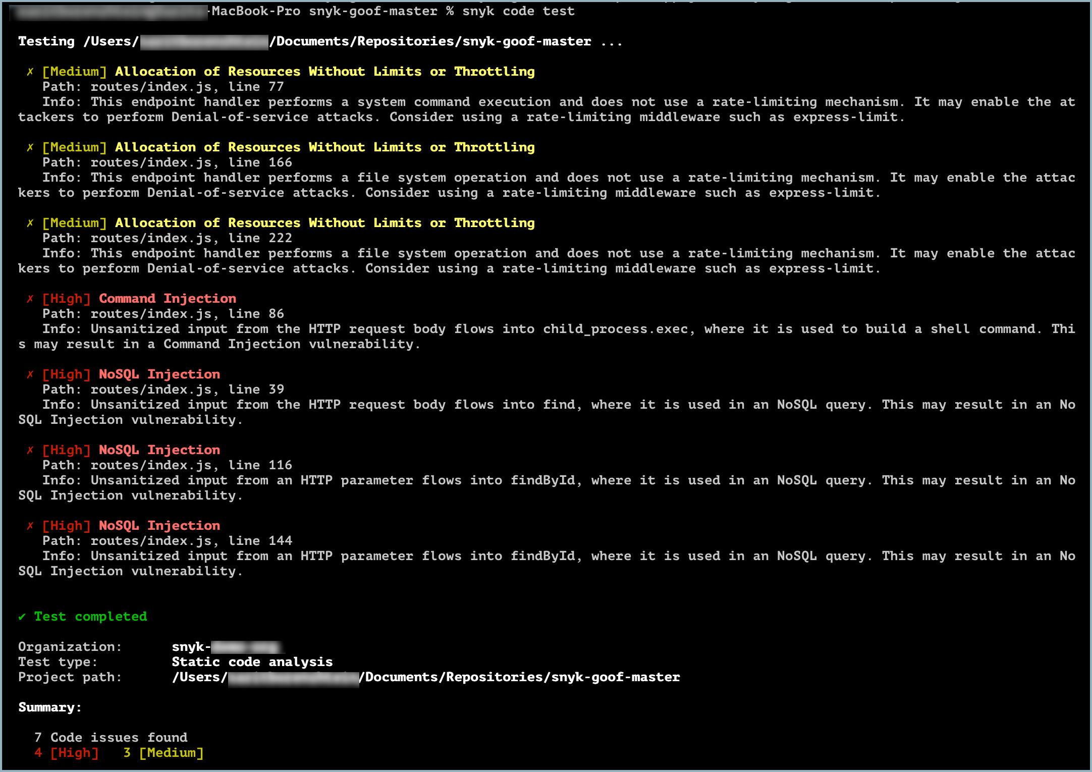 ignore 명령 사용 후 발견된 문제