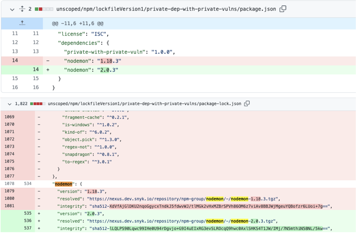 Nexus 통합을 테스트하기 위한 풀 요청