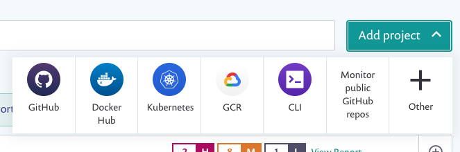 프로젝트 추가 화면