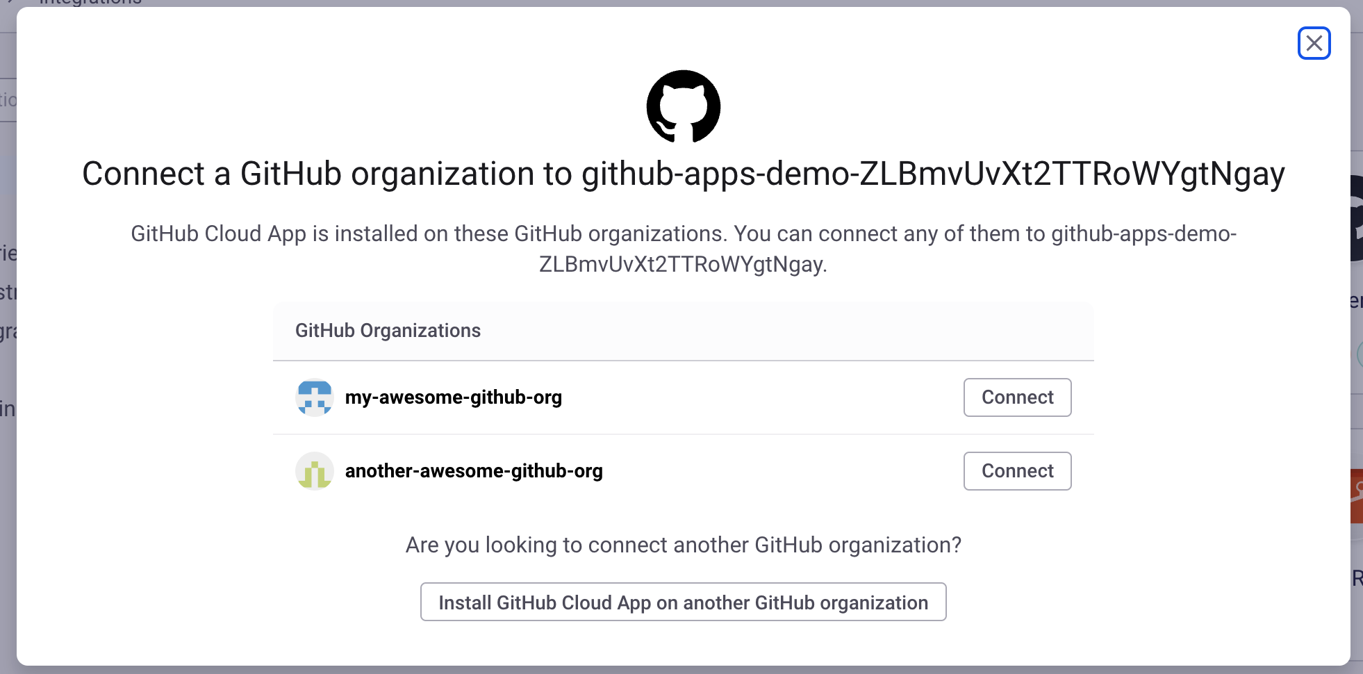 다른 GitHub 조직을 Snyk 조직에 연결