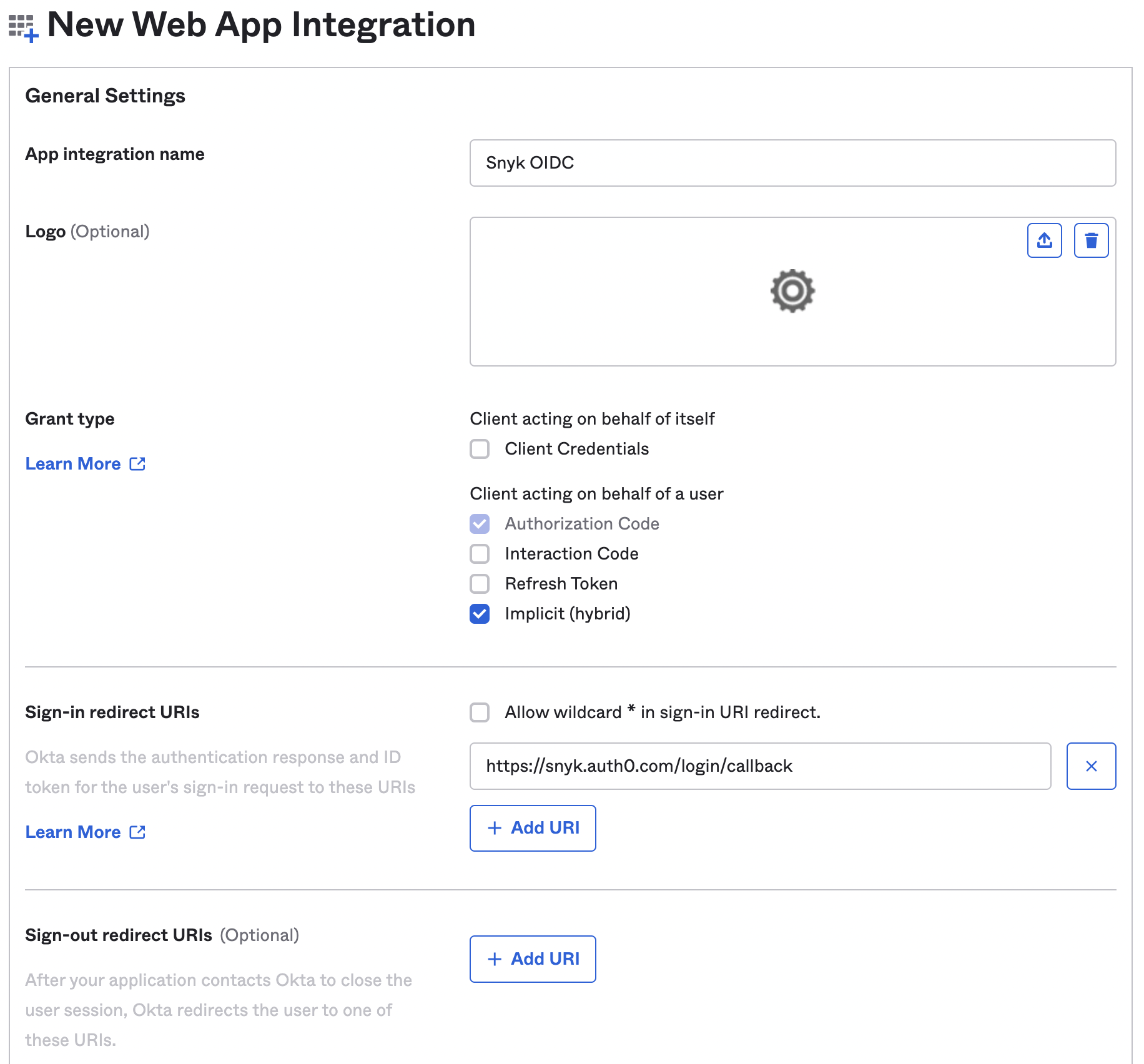 새로운 웹 앱 통합 세부 정보 제공